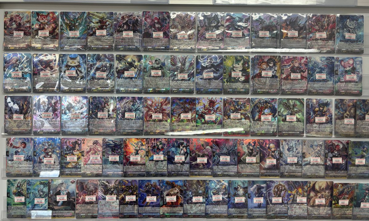 ヴァンガード スペシャルシリーズ 「伝説の先導者達」 各種カード入荷