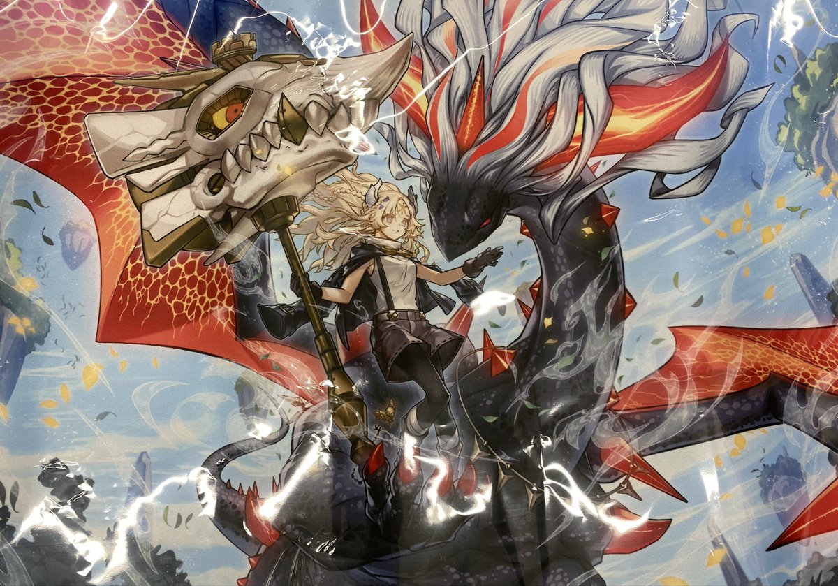 遊戯王販売情報】 黒き竜のエクレシア プレイマットお買取させて