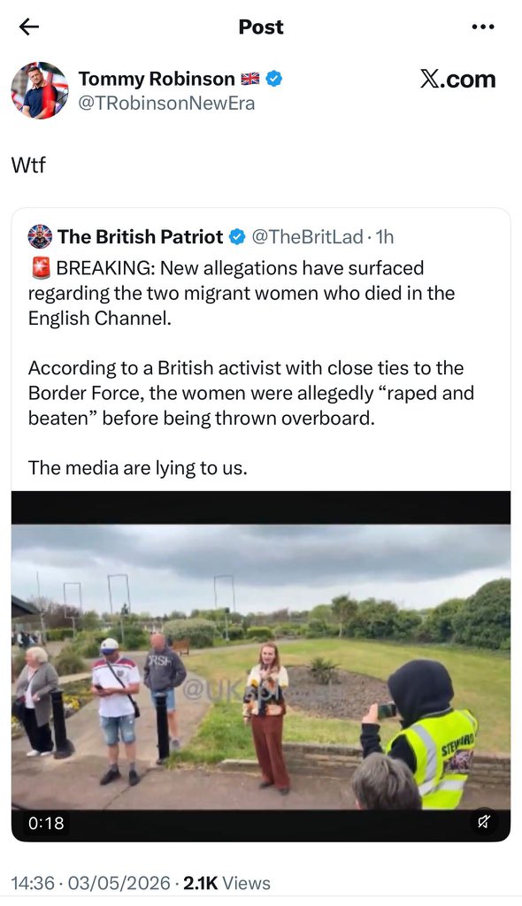 James Goddard tweet media