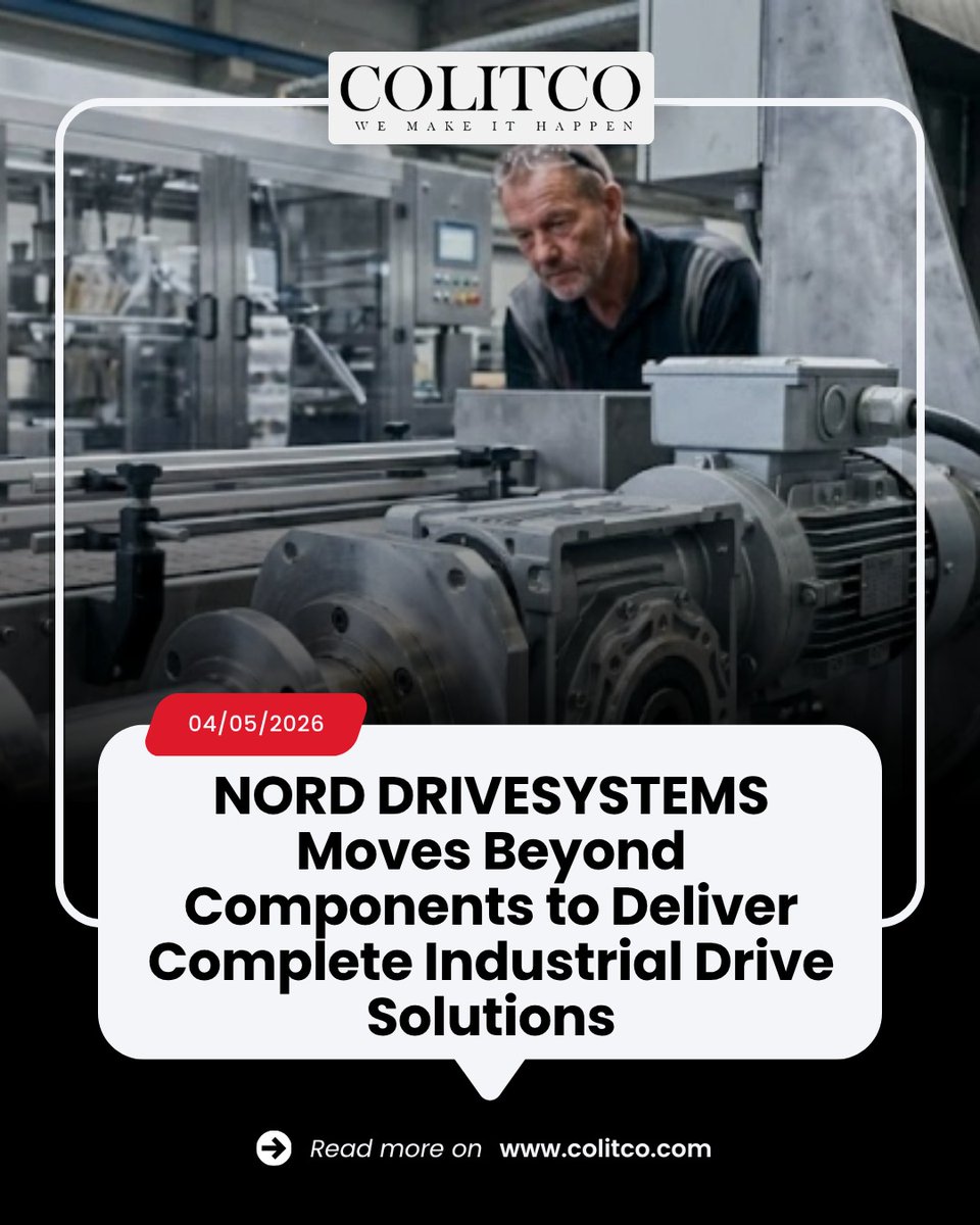colitco's tweet image. When efficiency meets innovation in drive tech?

NORD DriveSystems launches IE5 modular drive solutions, helping industries cut energy costs and boost performance.

Read More : colitco.com/nord-drivesyst…

#Automation #Tech #Industry40