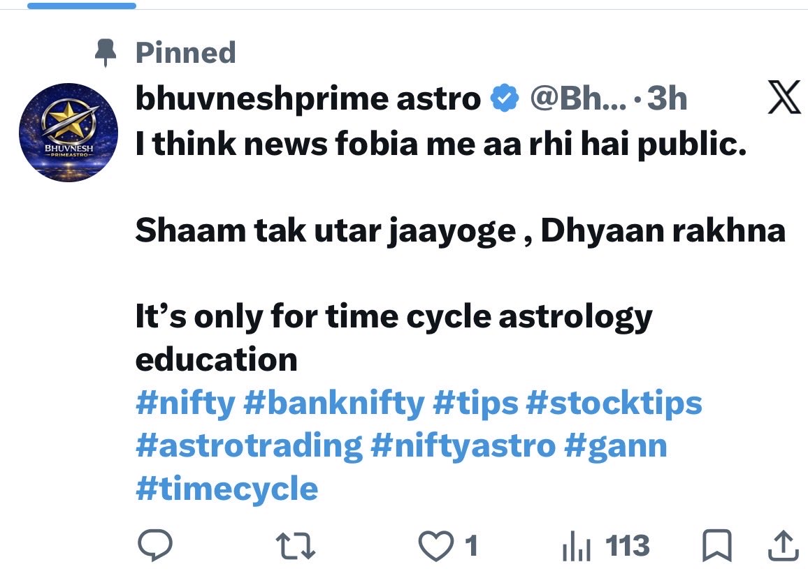 Bhuvneshprime's tweet photo. Public ko fansa diya news fobia ne 
Bjp win ki news dikhaa kr 
Chipka diya na sabko 
It’s power of time cycle astrology

#nifty #banknifty #StockTips #tips #timecycle #astrology #astronifty #financialastro https://t.co/UTOkdS6eqU