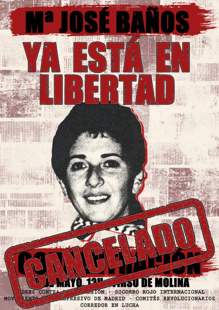 Movimiento Antirrepresivo De Madrid tweet media