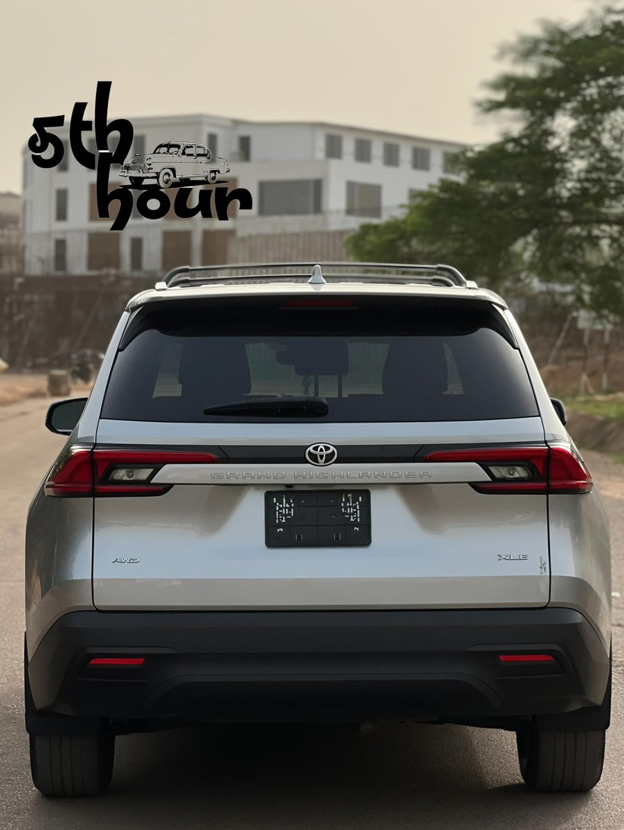 5thHourCars's tweet image. 2024 GRAND TOYOTA HIGHLANDER XLE
➖Foreign Used
🏷️:₦92 million 
🌎LOCATION - ABUJA

#cars #abuja #TOYOTA #5thhour #XLE
