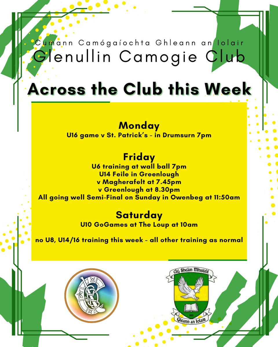 Glenullin Camogie Club tweet media