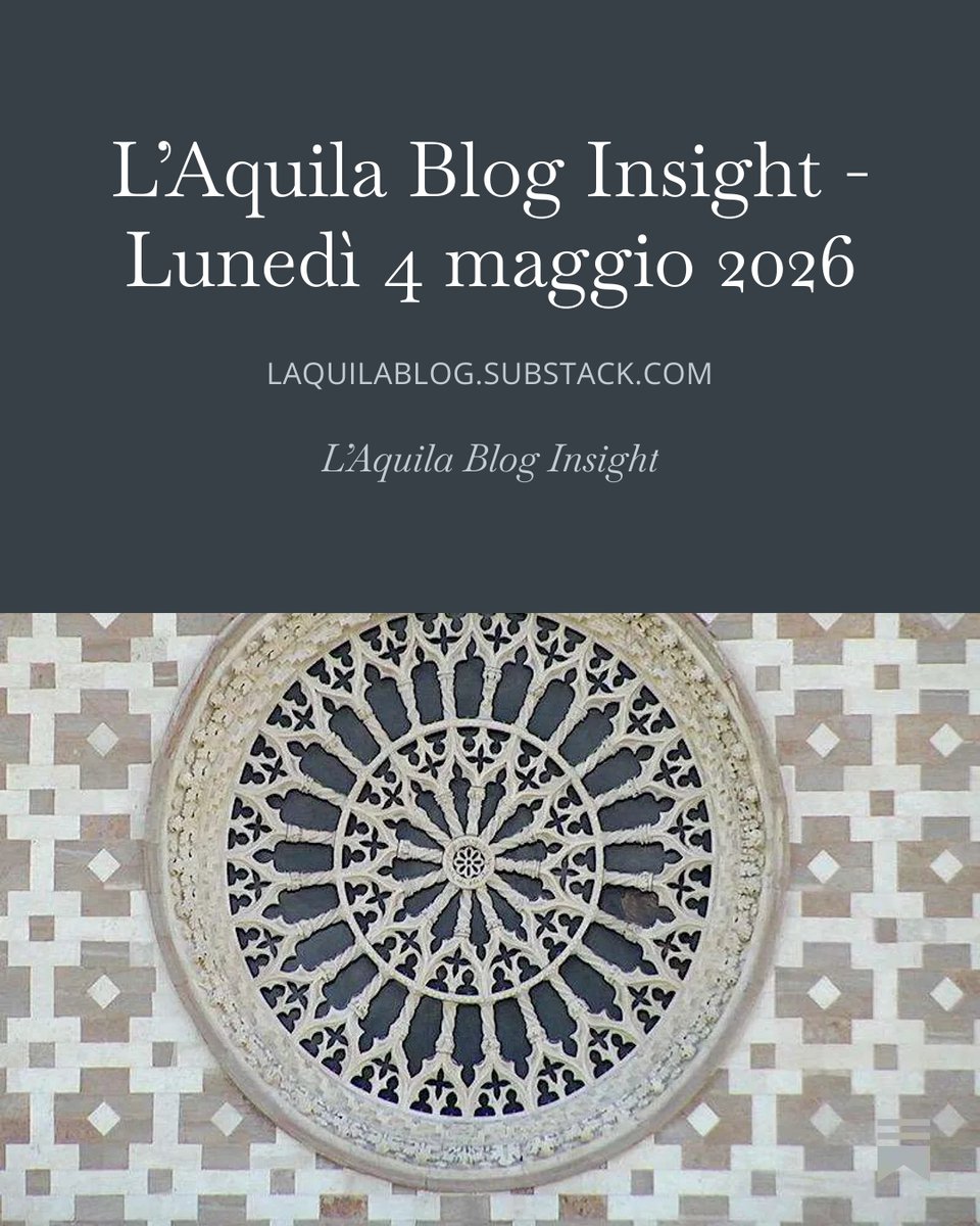 laquilablog's tweet image. L’Aquila ha due economie: cantieri visibili e lavoro invisibile nei call center.
Ora arriva l’AI.
Chi paga il prezzo del cambiamento?

laquilablog.substack.com

#AI #Lavoro #LAquila