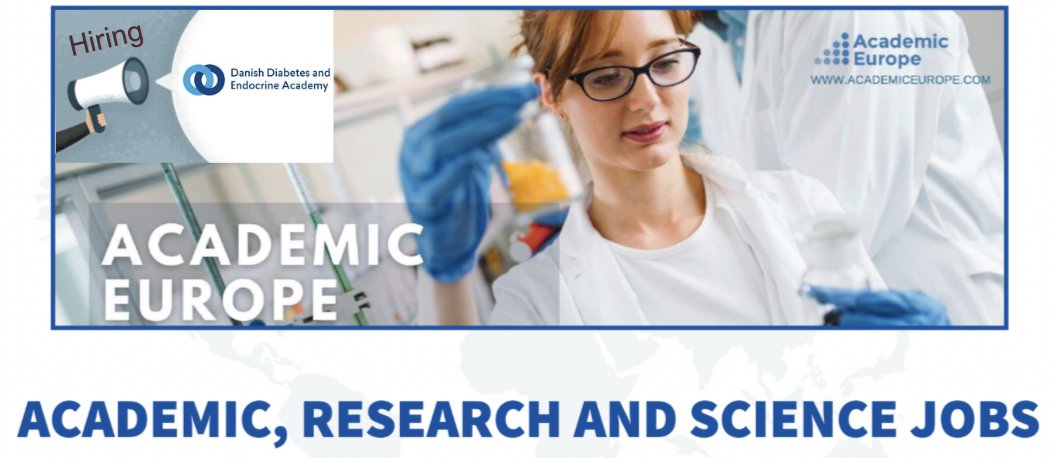 Academic_Europe's tweet image. Job Alert

PhD Scholarships, Postdoctoral Fellowships &amp;amp; Visiting Researcher Grants

Location: Danmark, Odense
Deadline: 2026-08-18

academiceurope.com/ads/call-for-a…

#hiring #PhD #Postdoc #Endocrinology #DiabetesResearch #LifeSciences #associateprofessor #metabolism #medicine