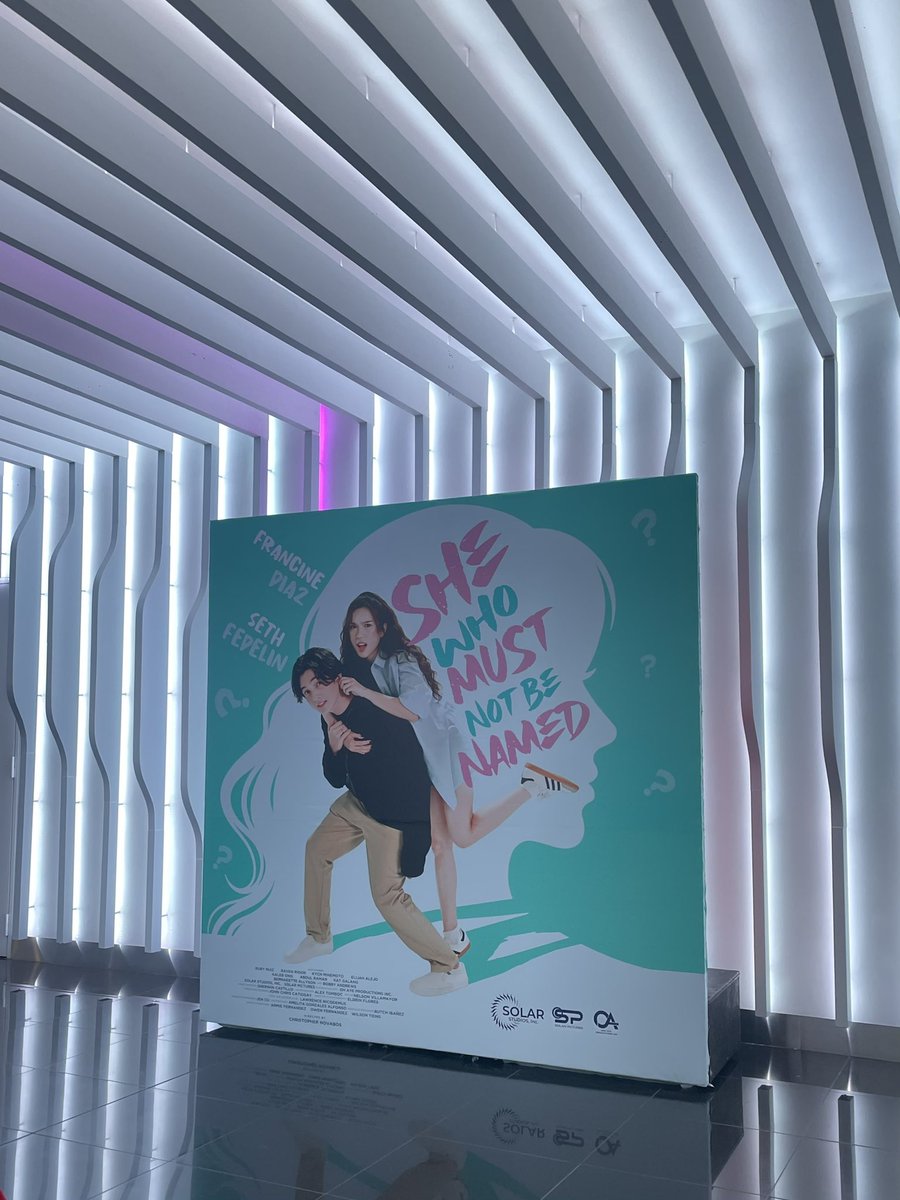 lumalaban ang #SheWhoMustNotBeNamed sa lahat mg mga sinehan! please, wag po natin hintayin na lumabas ‘to sa netflix dahil iba pa rin kapag sa big screen! kung nalungkot kayo dahil di niyo napanood sa big screen ang my future you, dito kayo bumawi. 💙

#FranSeth