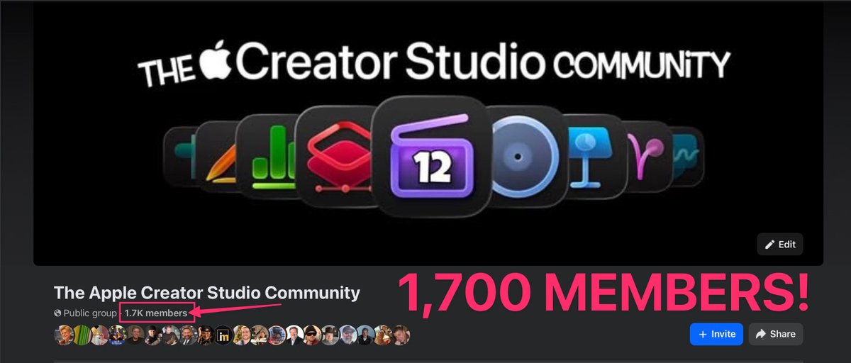 RichardTaylorTV's tweet photo. Join us!
The Apple Creator Studio Community - 1,700+ members!
https://t.co/3fXtdHiJgQ
#PostChat
Final Cut Pro
FCPX
#FCPX
#FinalCutPro
@Apple
FCP
Video Editing
Apple Creator Studio https://t.co/Mz640ttCNv