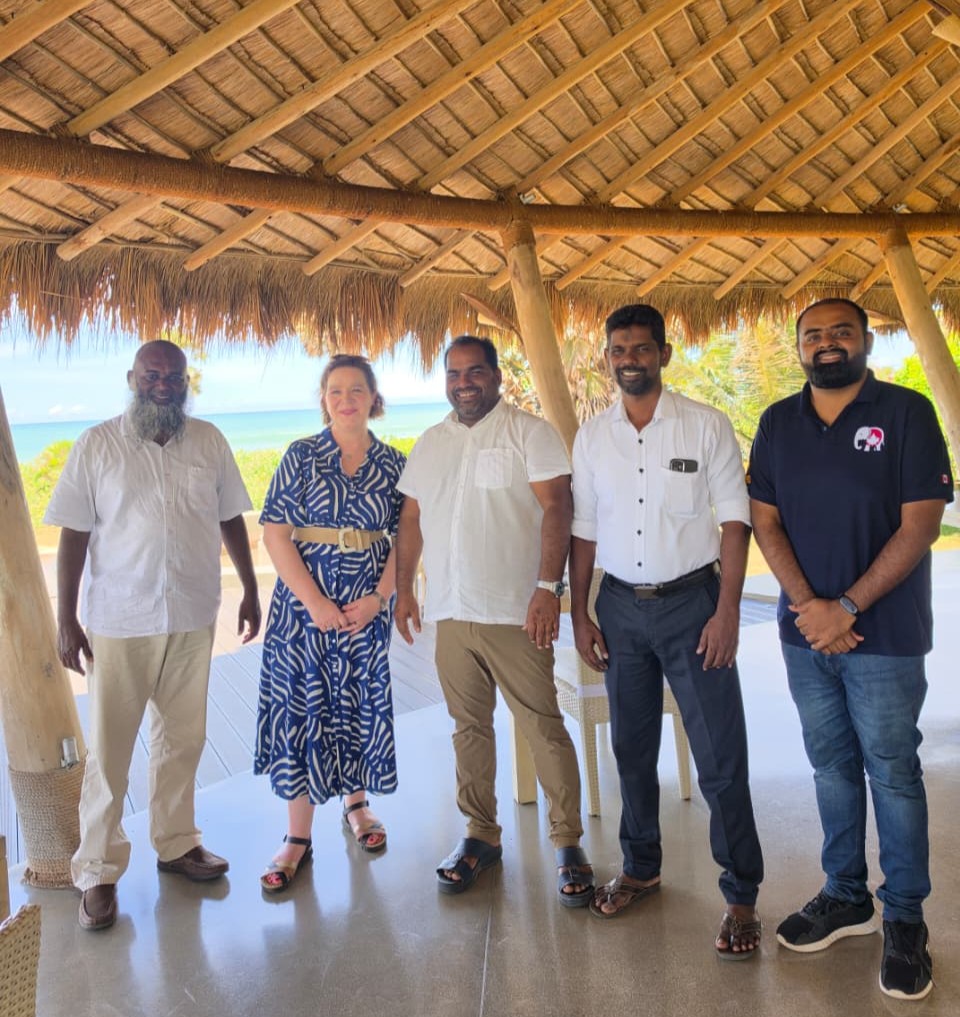 CanHCSriLanka's tweet photo. HC @IsaboMartin kicks off her first visit to the #East in #ArugamBay, #Ampara—learning about #SustainableTourismDevelopment and community impacts. A week of rich and meaningful engagement - learning more about the region, its people, and opportunities - lies ahead! https://t.co/f9fIAhWceB
