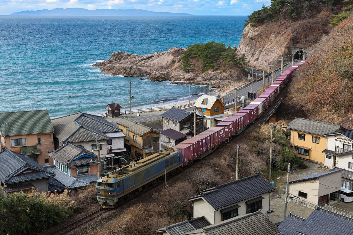5531Kazuo's tweet photo. 2026/03/04  羽越本線  EF510-504
3098ㇾ
5/4に因んで504号機 https://t.co/fi81Pa4DrD