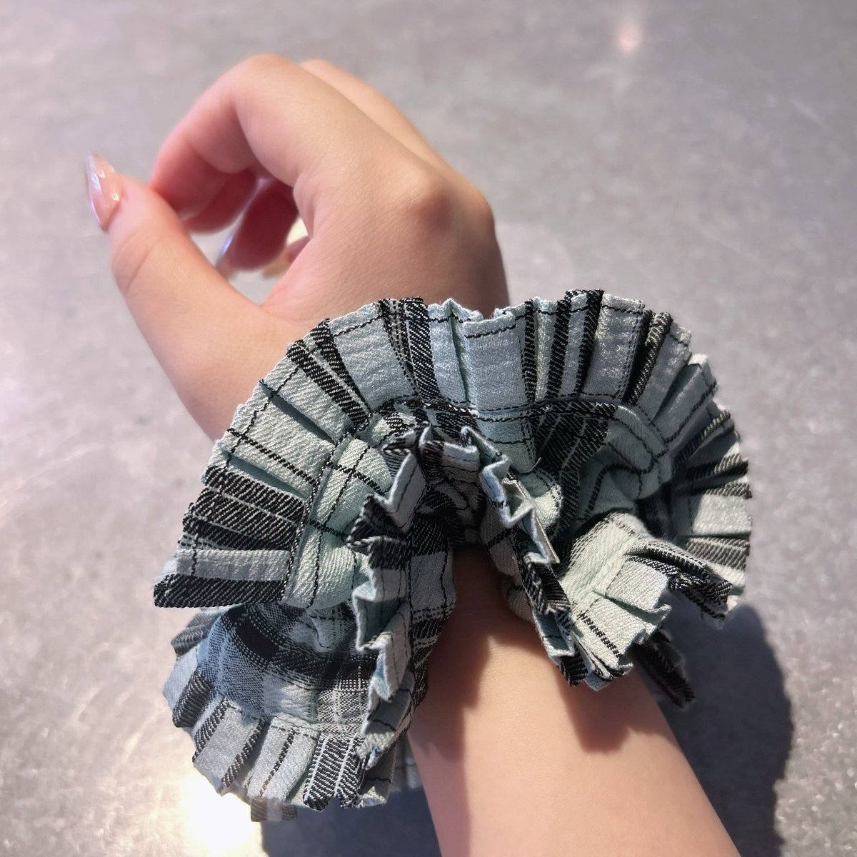 タンバリンズのシュシュ買えた！！！ 実際見て一目惚れしたミント