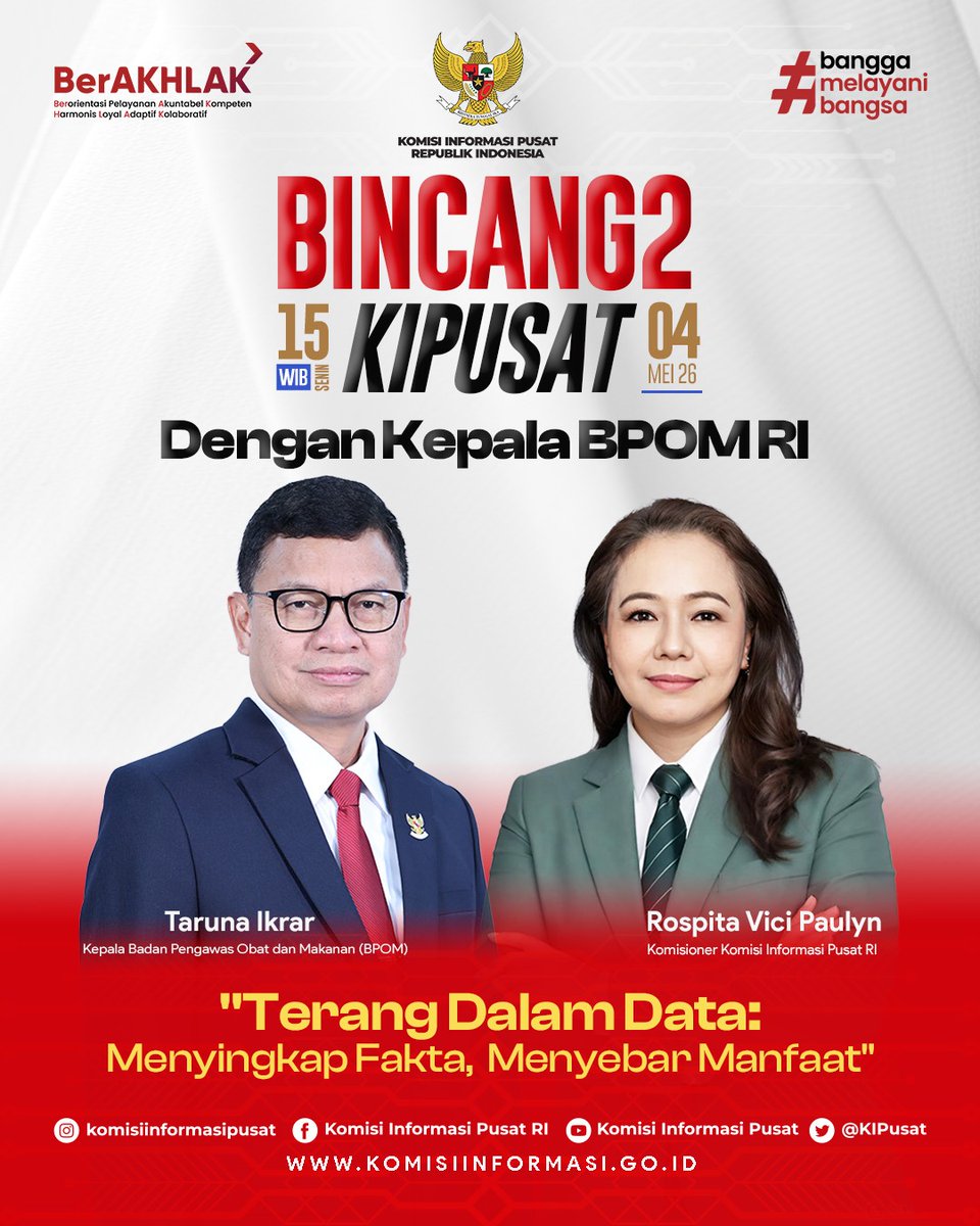 Komisi Informasi Pusat RI tweet media
