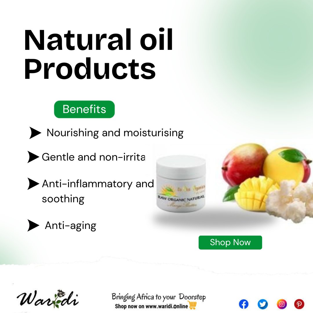 waridionline's tweet image. Glow naturally, the way nature intended 🌿✨
Pure oils, real radiance—because your beauty deserves the gentlest touch of nature.Get yours today at waridi.online

#GlowNaturally #NaturalBeauty #OrganicSkincare #PureGlow #HealthySkin