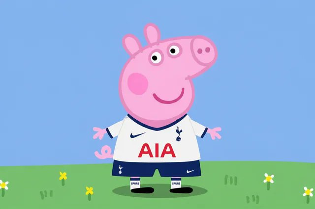 BarryDoubleU's tweet photo. Love it, RDZ &amp; Peppa, what can go wrong?  #THFC https://t.co/ncDMf8OPzP