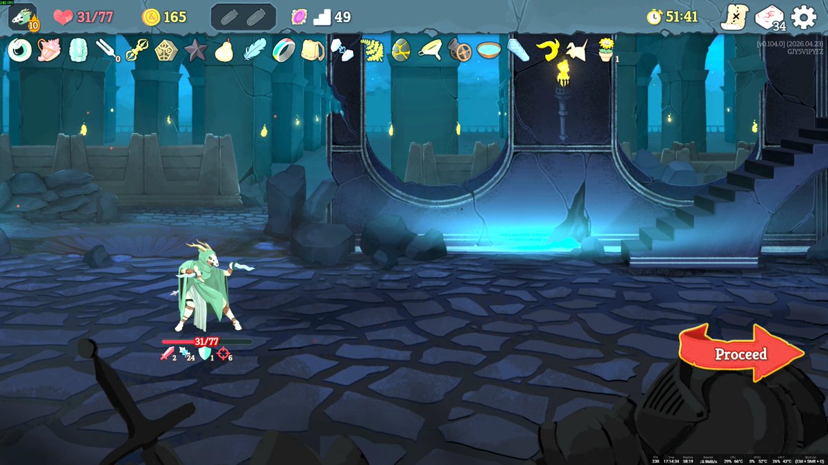 acesu_gg's tweet photo. うおうおうおうお！
アイアンクラッドよりかは楽にA10越せたぜ！！
#スレスパ2 #SlayTheSpire2 https://t.co/NhrbZWPBaY