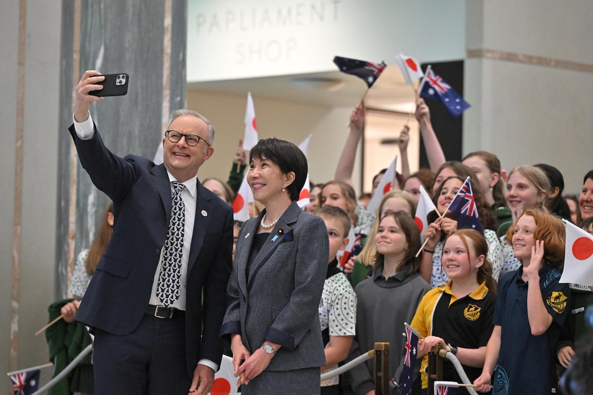 super_tourism's tweet image. The prime ministers of Japan and Australia agreed to deepen cooperation in a wide arrange of areas including energy security, defense and critical minerals as the Iran war threatens global supply chains.
#Japan #WritingCommunity

japantoday.com/category/polit…
