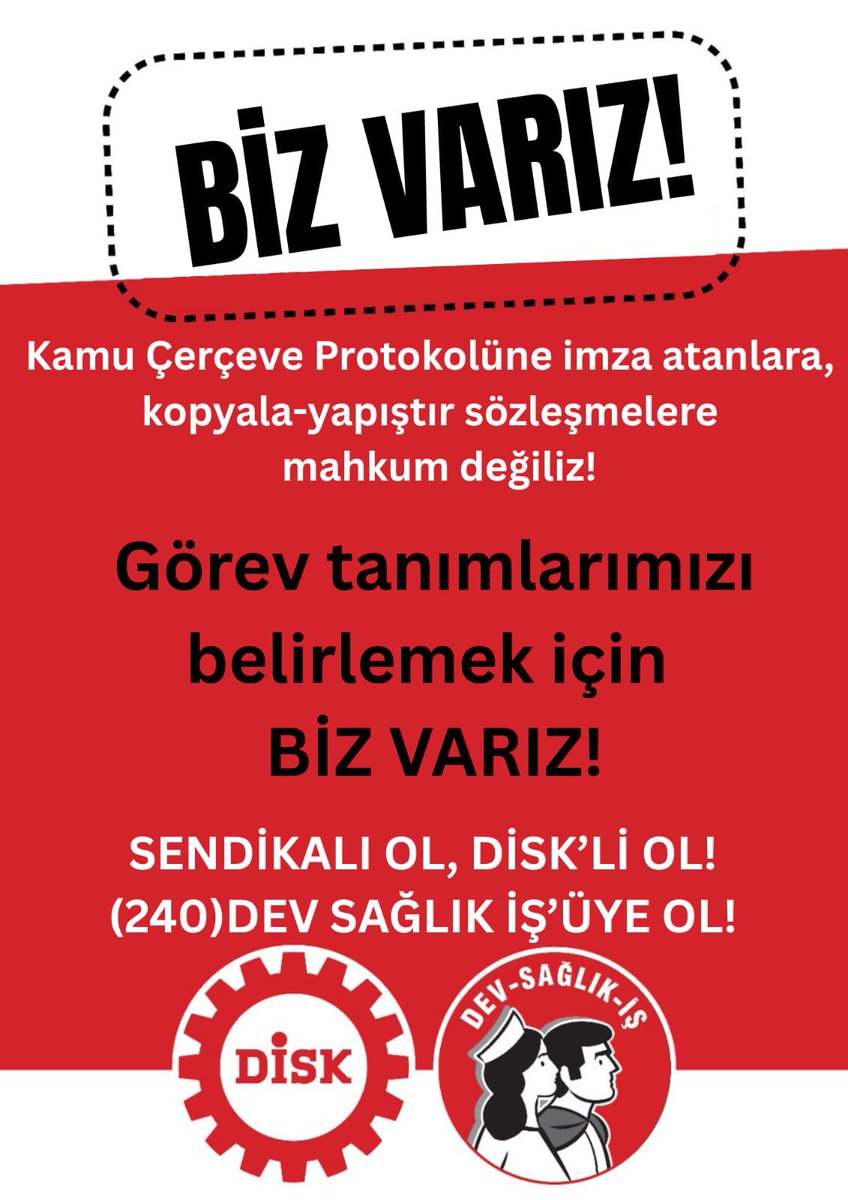 Disk Devsağlık-iş İzmir tweet media