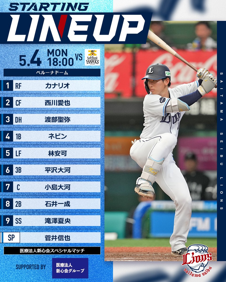 埼玉西武ライオンズ tweet media