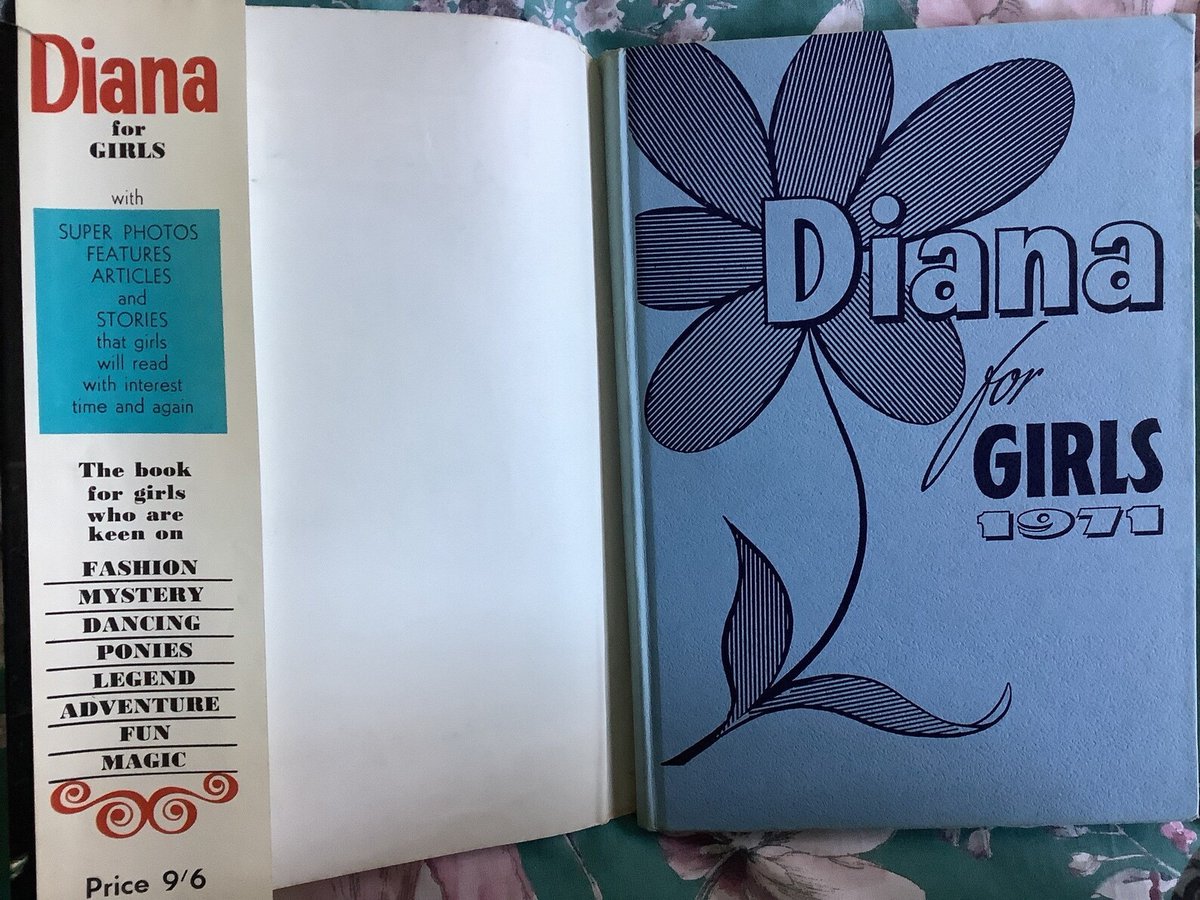 WatsonsVintage's tweet image. AFun, Nostalgic #giftforher RARE Vintage 1971 'Diana For Girls' Annual - Collectable Annual - Girl's Comic Strip Stories etc - 1971 Retro/Nostalgic/Fun Birthday Gift etsy.me/4eYFFYT via @Etsy #VintageBooks #DianaAnnual #1971Gift #70snostalgia