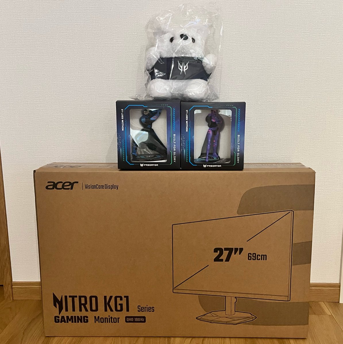 【☆Predator☆HDD増量中　Acerゲーミング】ヴァロラント・Apex◎現品組み上げ製造番号：1224JPY1 日本エイサーのAcer ゲーミングモニター Predator XB253QGWbmiiprzx