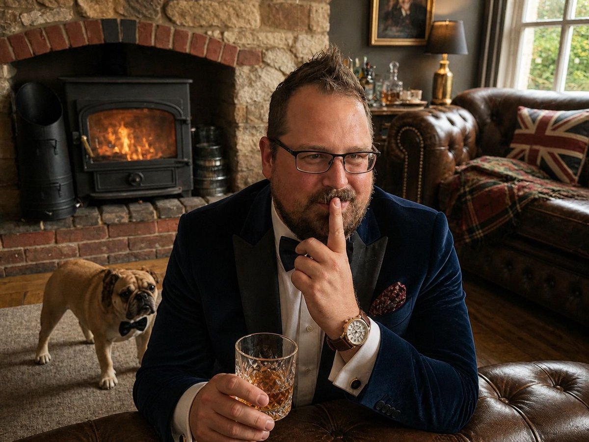 dickpaynechats's tweet image. "You don't chase happiness, You pour it.

90% of men want comfort.
10% build legacy.

I built a fire, poured a single malt, and became the fire.

Be like me. 
#man #alpha #legend 
Ha ha ha