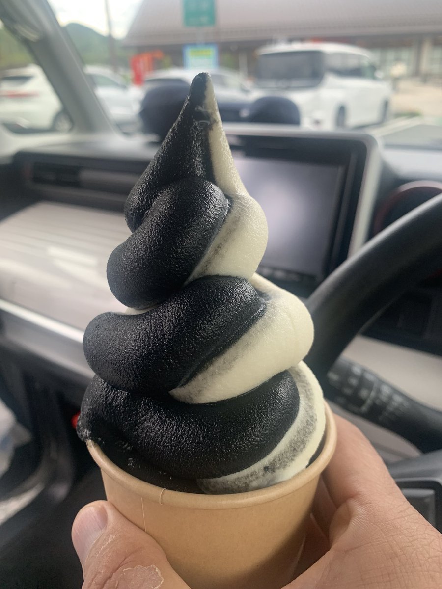 西紀まで帰って来ました！ やりたい事のひとつソフトクリームが残って