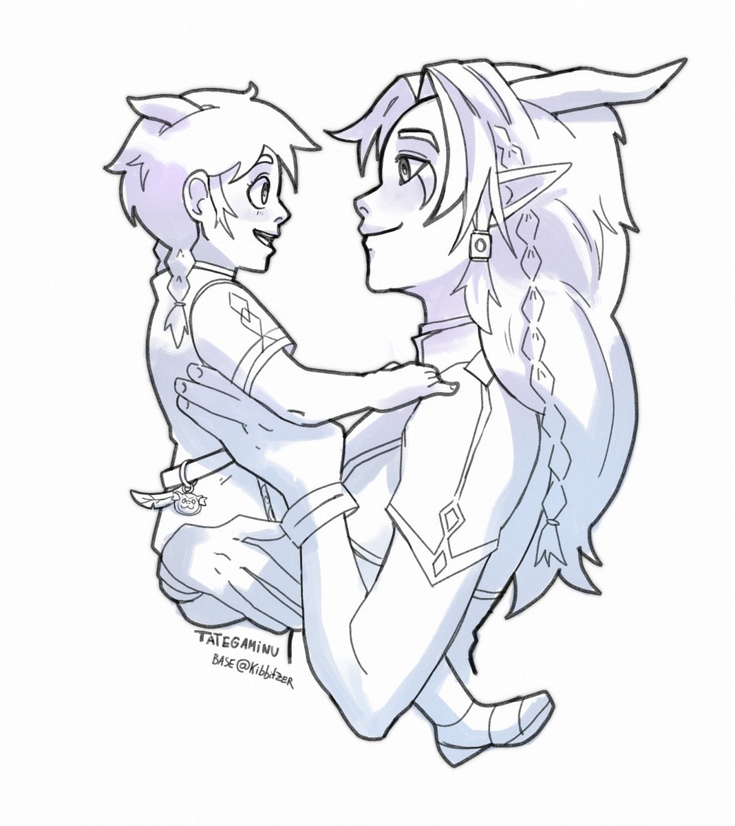 A day late for Mother's Day but something is something! Used a sweet Kibbitzer base, didn't have time for anything else :,)
#thedragonprince #tdp #mothersday #rayla #rayllum #tdk #thedragonking #sarai #tdpfanart