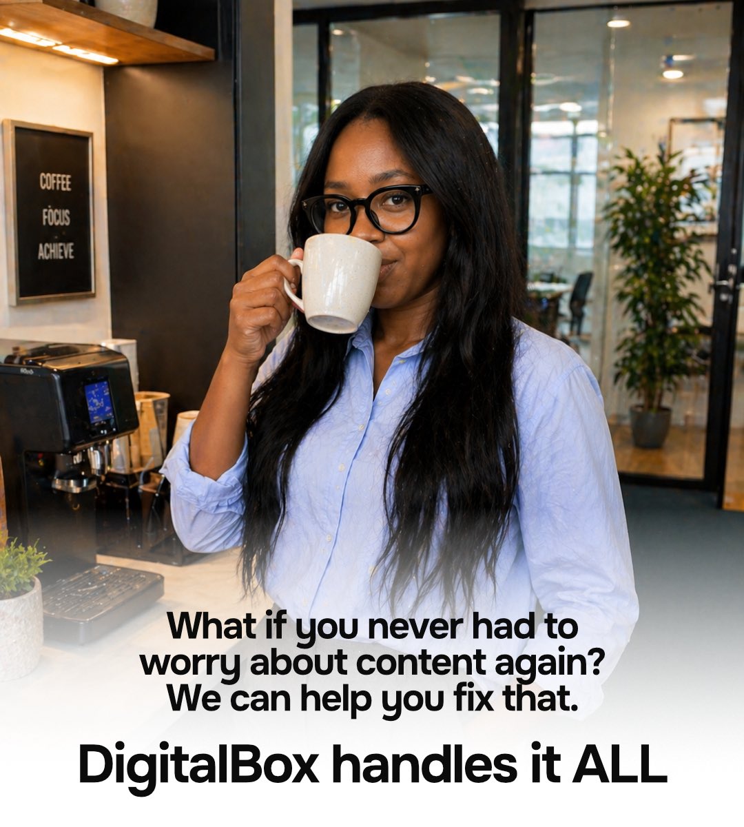 wearedigitalbox's tweet image. Consistency isn’t optional, it’s strategy.

Let DigitalBox step in, keep your brand active, visible, and growing… even when you’re offline.

Don’t lose momentum. We’ve got you 💼✨

#socialmediamanagement #digitalmarketing #brandgrowth #contentstrategy