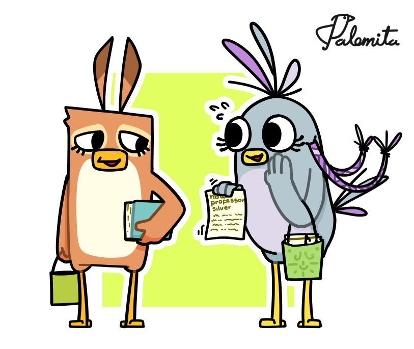 palomita963's tweet image. Nueva publicación
 
Today I'm sharing a mini-comic featuring Silver and Dahlia

I've always felt that we could have experimented more with the two smartest birds on the island

Here's my contribution, and more little things are coming soon

#cartoon #comic #angrybirds #art #krita