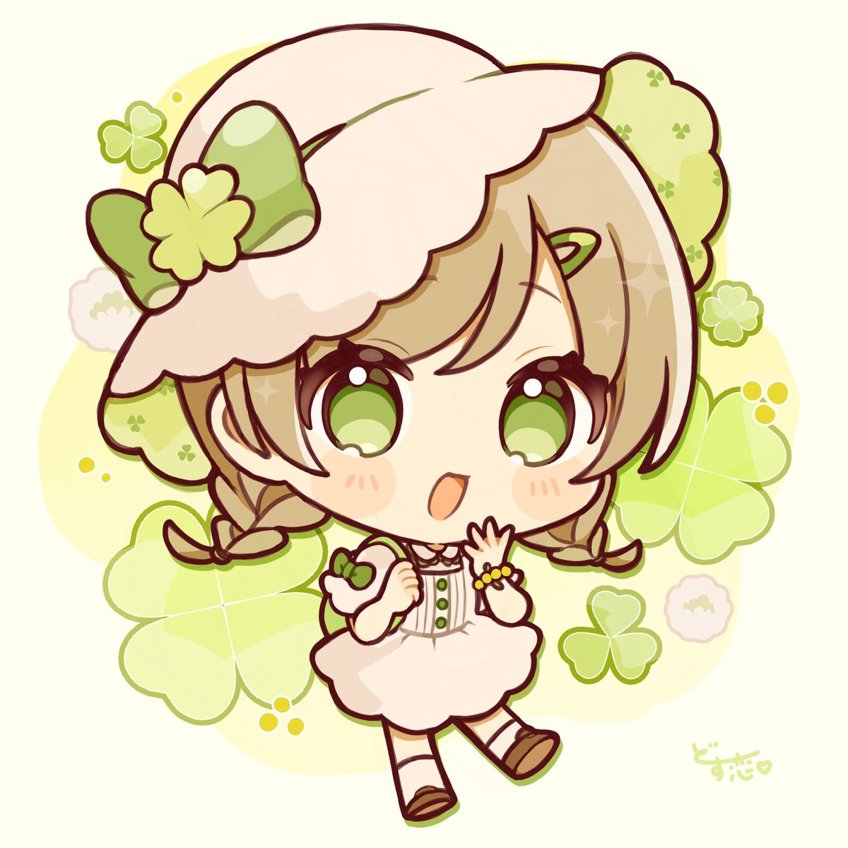 「#どす恋ランダム素体チャレンジ #みどりの日 104日目 週末チャレンジ 今回の」|どす恋のイラスト