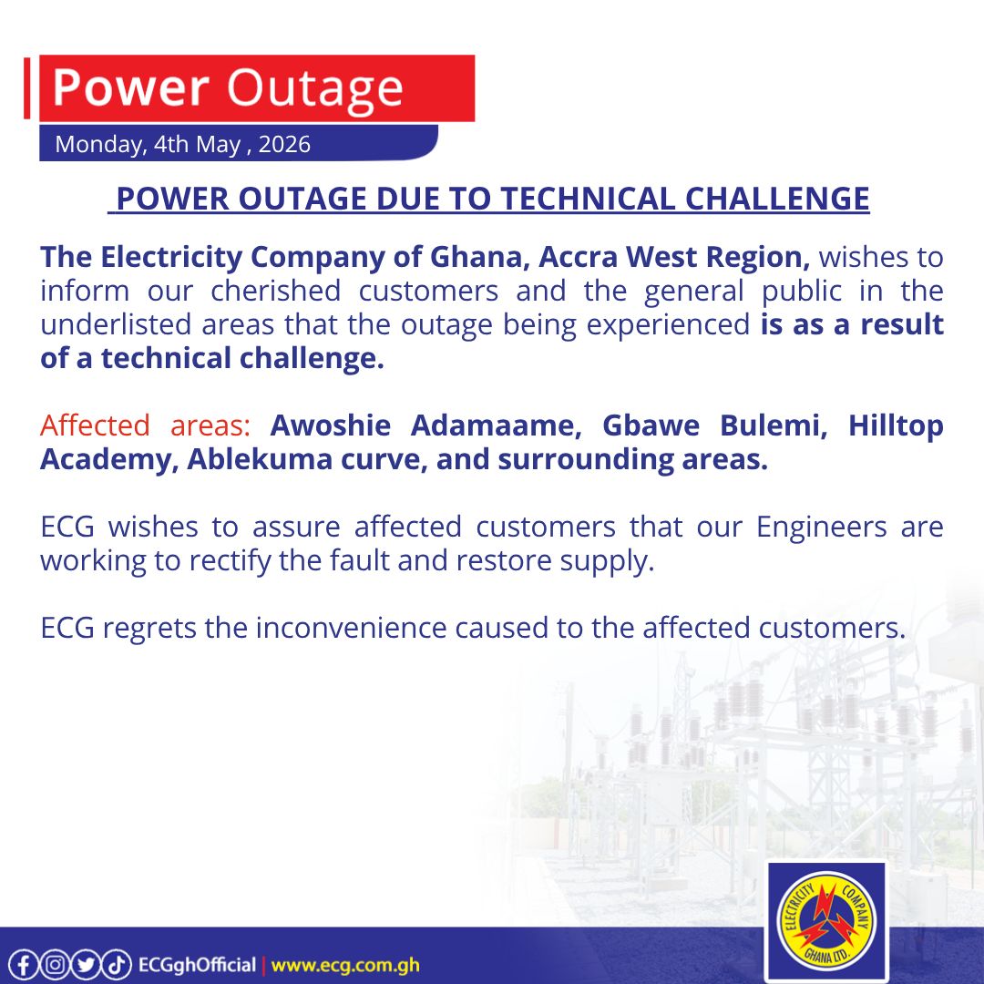 Electricity Company of Ghana Ltd tweet media