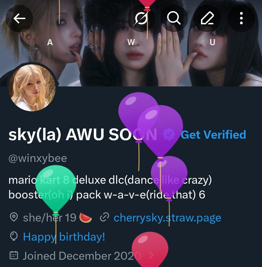 sky(la) AWU SOON tweet media