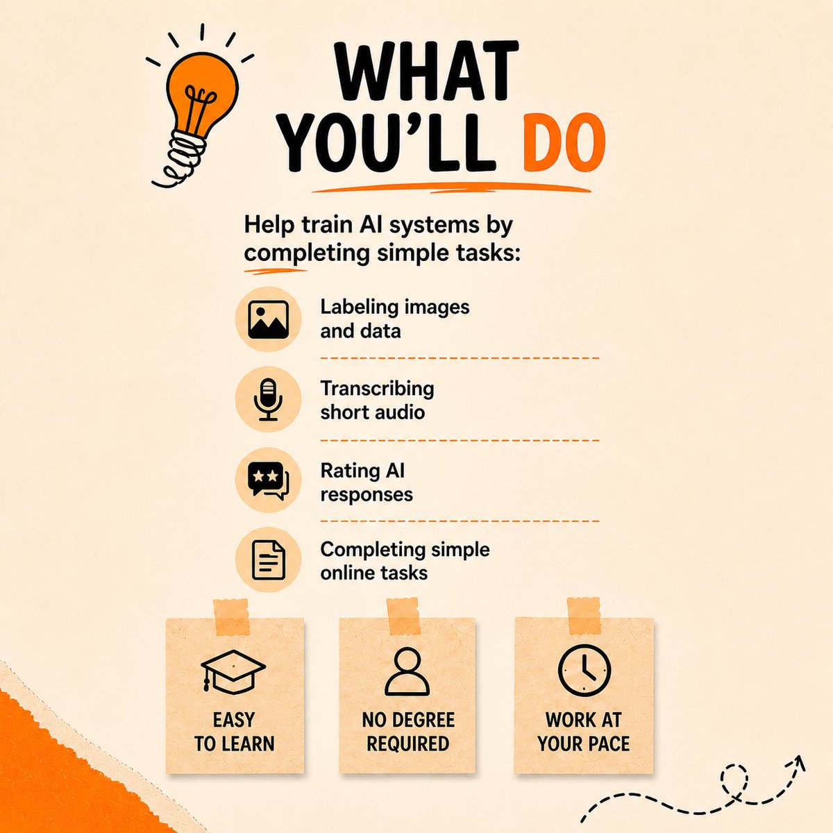 tema13456's tweet image. AI is paying people… why not you? 🤔
With Clickworker / LXT, you can start earning from simple online tasks 👌
perfect for beginners!
Work anytime, anywhere &amp;amp; create another source of income 💻💸

Happy Monday!!

#remotejobs #hiring