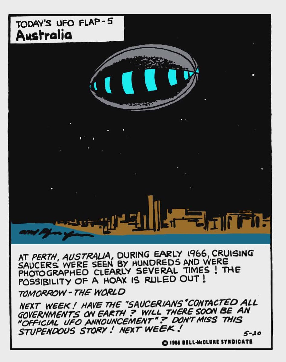 Have the 'Saucerians' contacted all governments on earth? Will there soon be an 'Official UFO Announcement'?

Our Space Age, May 20, 1966 [Colored by Agus Nicodemo]
#ufotwitter #ufocomics #ufoculture #uapx #ufox