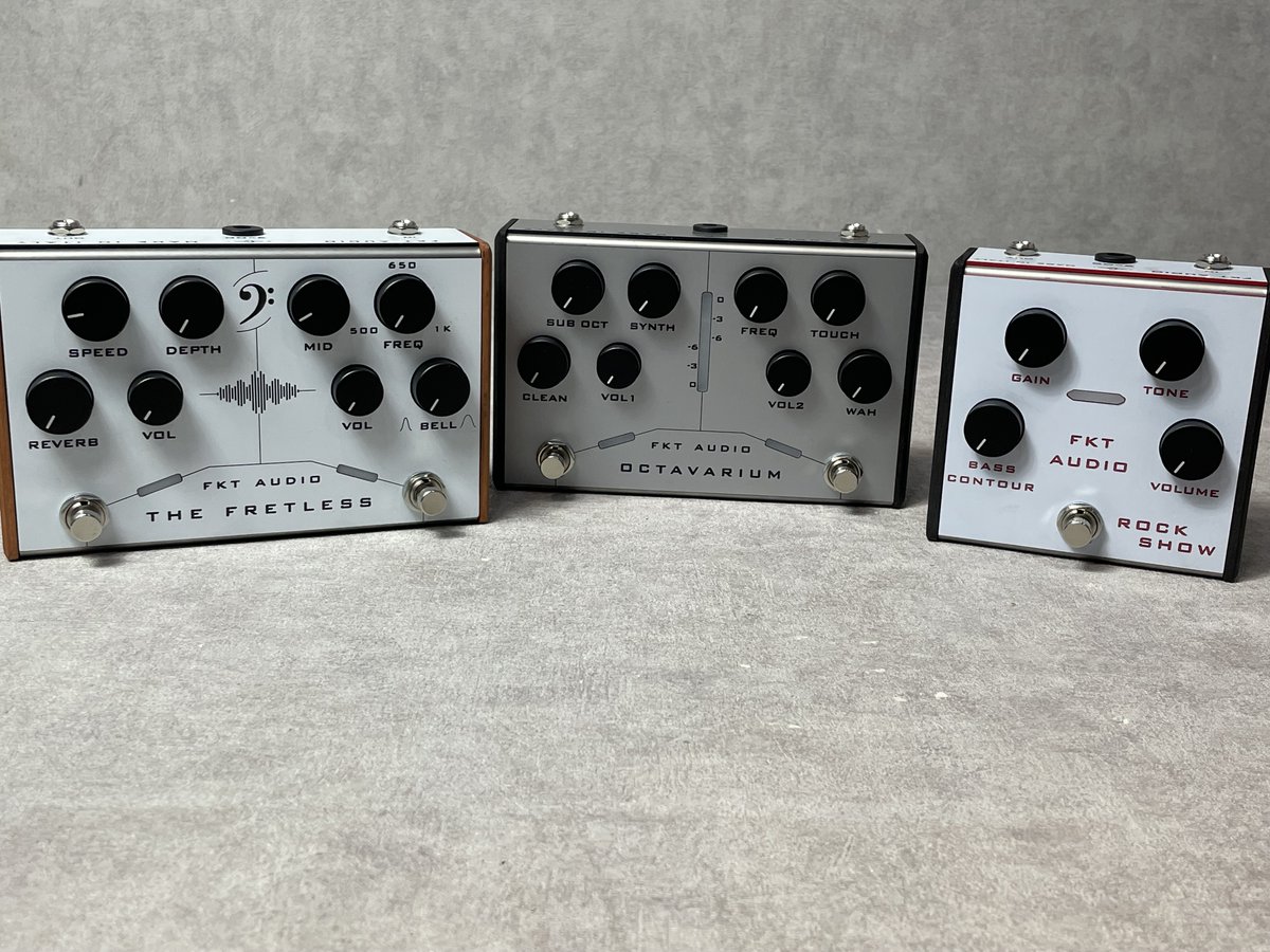 OtaichiGakki's tweet image. ヴィンテージ機材への深い造詣と、現代的な実用性を融合させた高品質なペダルを制作するイタリアを拠点とするハンドメイドのエフェクターブランドが新入荷‼️

ベーシスト必見の高品質ペダルです✨

＃Bass ＃FKTAUDIO #ハンドメイド #エフェクター