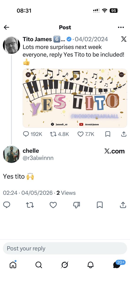 Tito James 6️⃣5️⃣🎹 tweet media