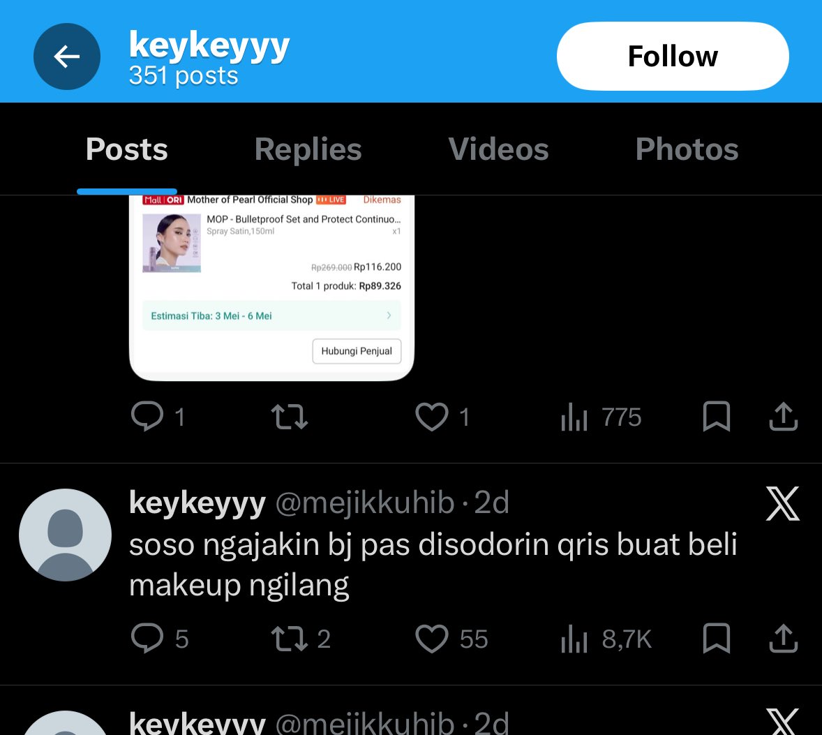 polisi alter penipu tweet media