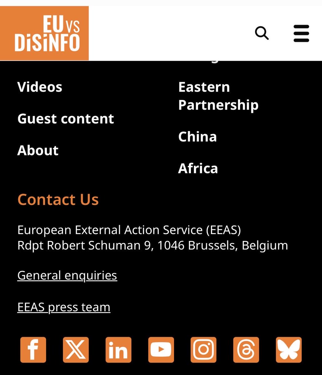 cryptodevise's tweet photo. @MathieuL1 Ça ne me semble pas du tout un site de la commission ni de l’EEAS, même s’ils ont mis des liens dans le footer. Leur compte X est clair, l’objectif est de debunker les infos russes, et ne représente pas les institutions Européennes. https://t.co/bmZpw9Oi3q