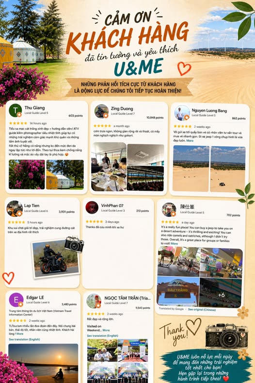 Khu Du Lịch Bàu Trắng U&Me tweet media