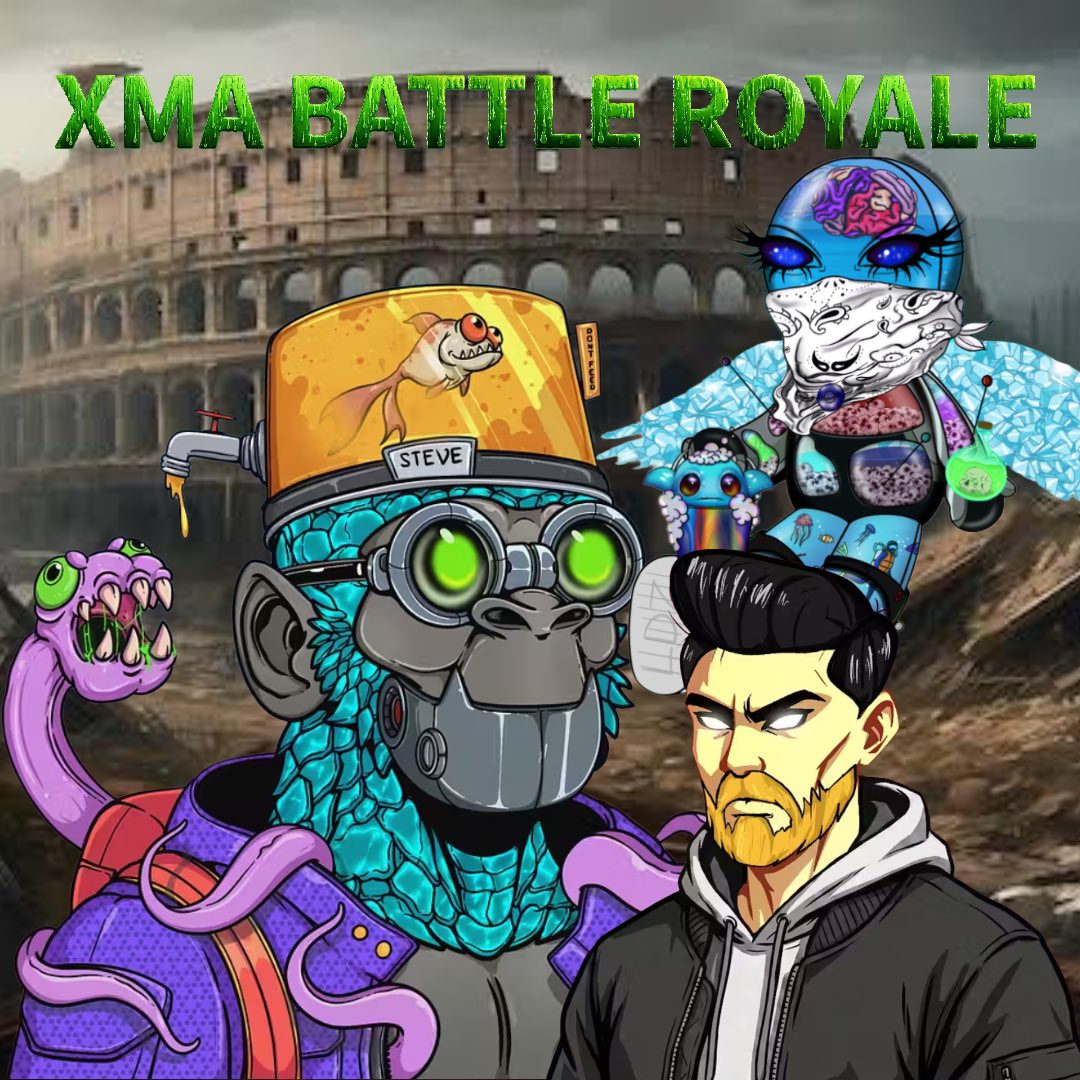 XapeLabz's tweet photo. Starting today when the stat sheet renews.  It will last 1 full week cycle using the stats provided by the bot.  

Prizes for the Most Wins, Most Kills and Most XMA earned.

Most wins gets NFT and 500k XMA
Most kills gets NFT and 250k XMA 
Most XMA earned gets NFT. https://t.co/nLTFF77fEg