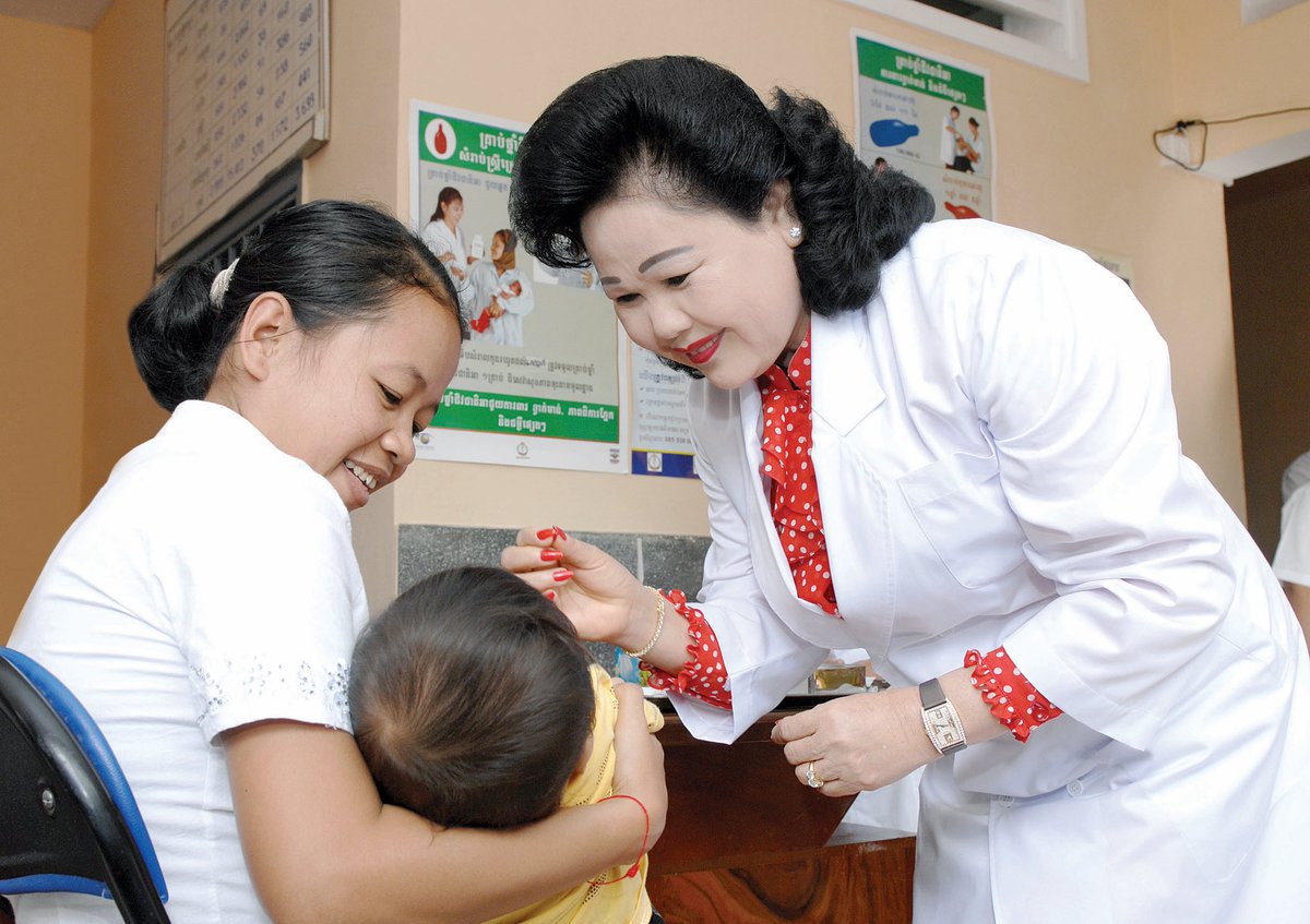 Cambodian_RC's tweet image. Message of Samdech President of #CRC &amp;amp; the National Champion of the UN Secretary General’s Joint Plan of Action for Women’s &amp;amp; Children Health on the occasion of the National-International Midwife Day, 5 May 2026. Theme “One Million More Mid-wives”.
facebook.com/share/p/1bpsLg…