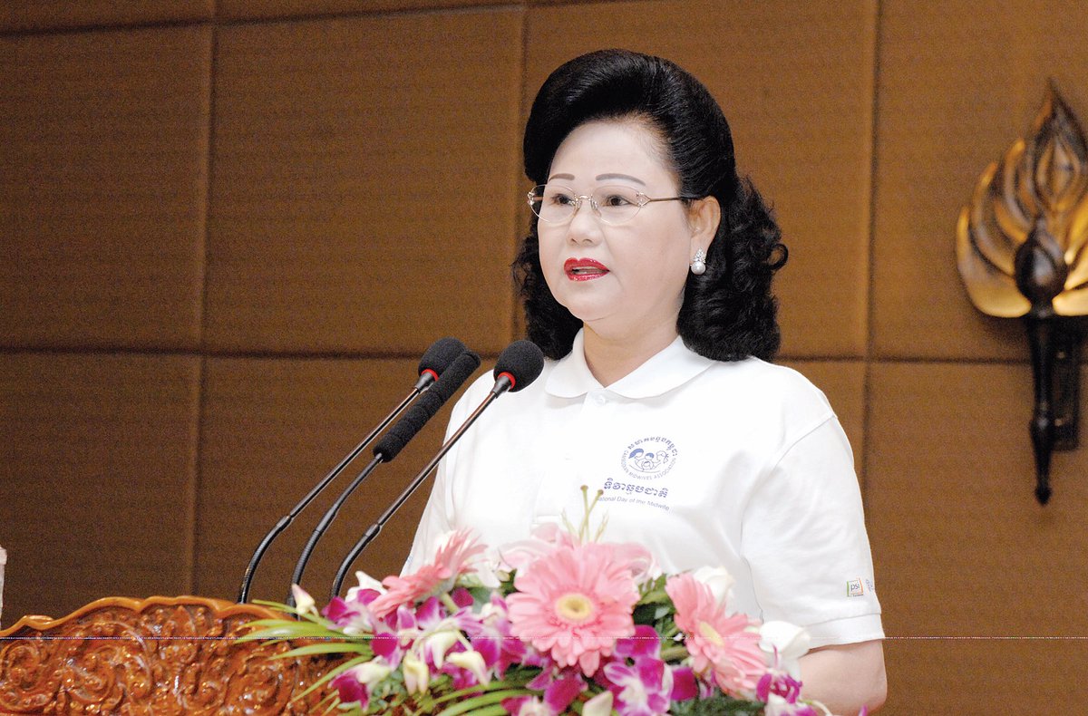 Cambodian_RC's tweet image. Message of Samdech President of #CRC &amp;amp; the National Champion of the UN Secretary General’s Joint Plan of Action for Women’s &amp;amp; Children Health on the occasion of the National-International Midwife Day, 5 May 2026. Theme “One Million More Mid-wives”.
facebook.com/share/p/1bpsLg…