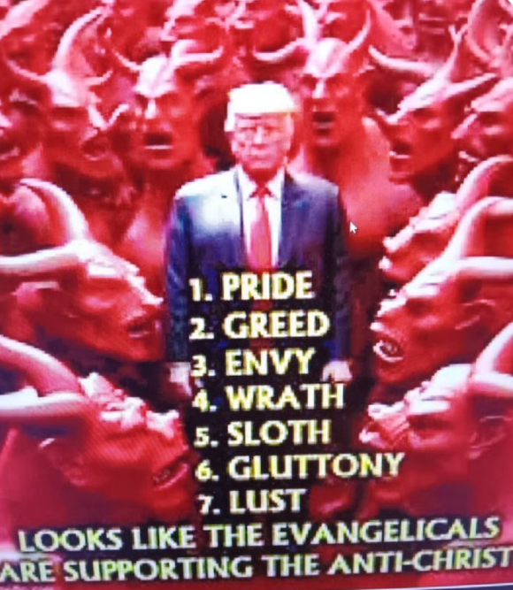 EdmondsonJonas's tweet photo. @RossKneeDeep Because he's the personification and the representative of evil on Earth. https://t.co/43ztlhPeaK