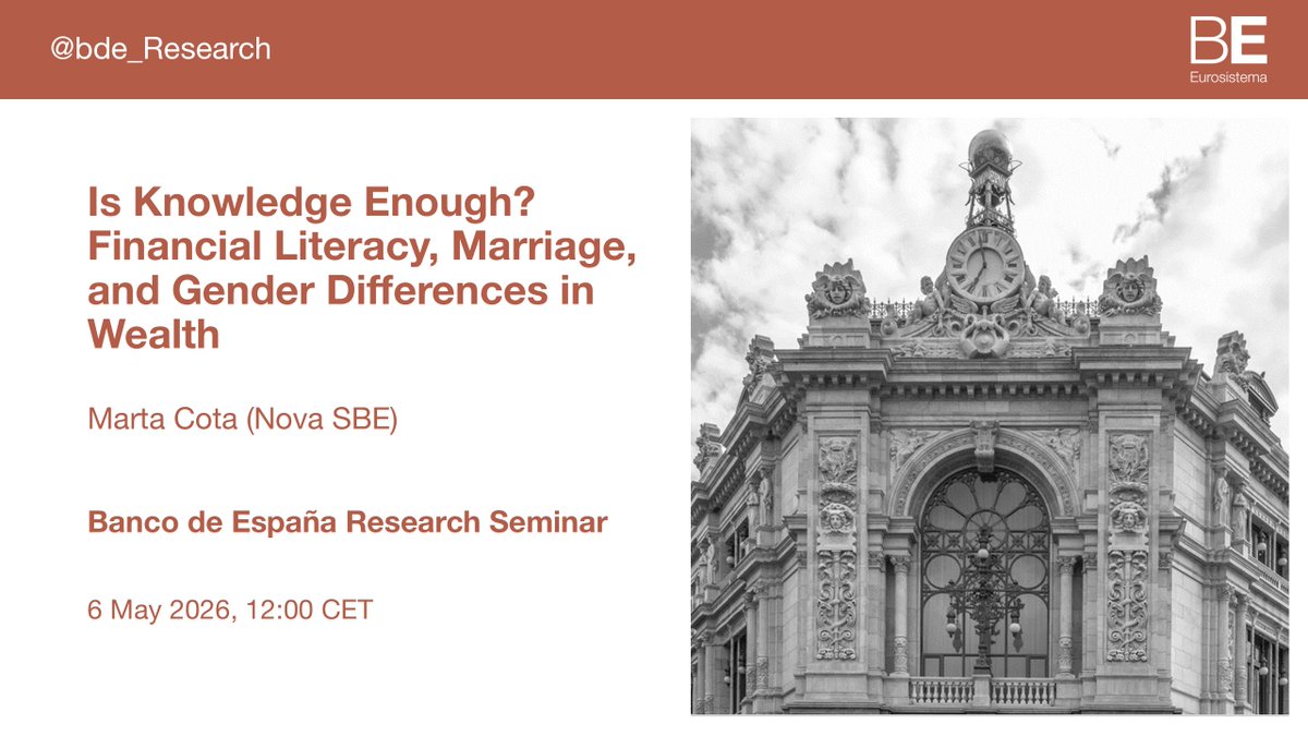 Banco de España Research tweet media