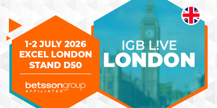 BetssonGroupAff's tweet image. 🚨 London, are you ready? 🇬🇧✨

Join us at iGB Affiliate London (July 1–2, ExCeL)

📍 Stand D50
🎁 Prizes
🤝 Partnerships
👀 Mystery guest

💬 Book a meeting: support@betssongroupaffiliates.com

What are you most excited for? 👇

#iGBLondon2026 #iGaming #Affiliates #Networking