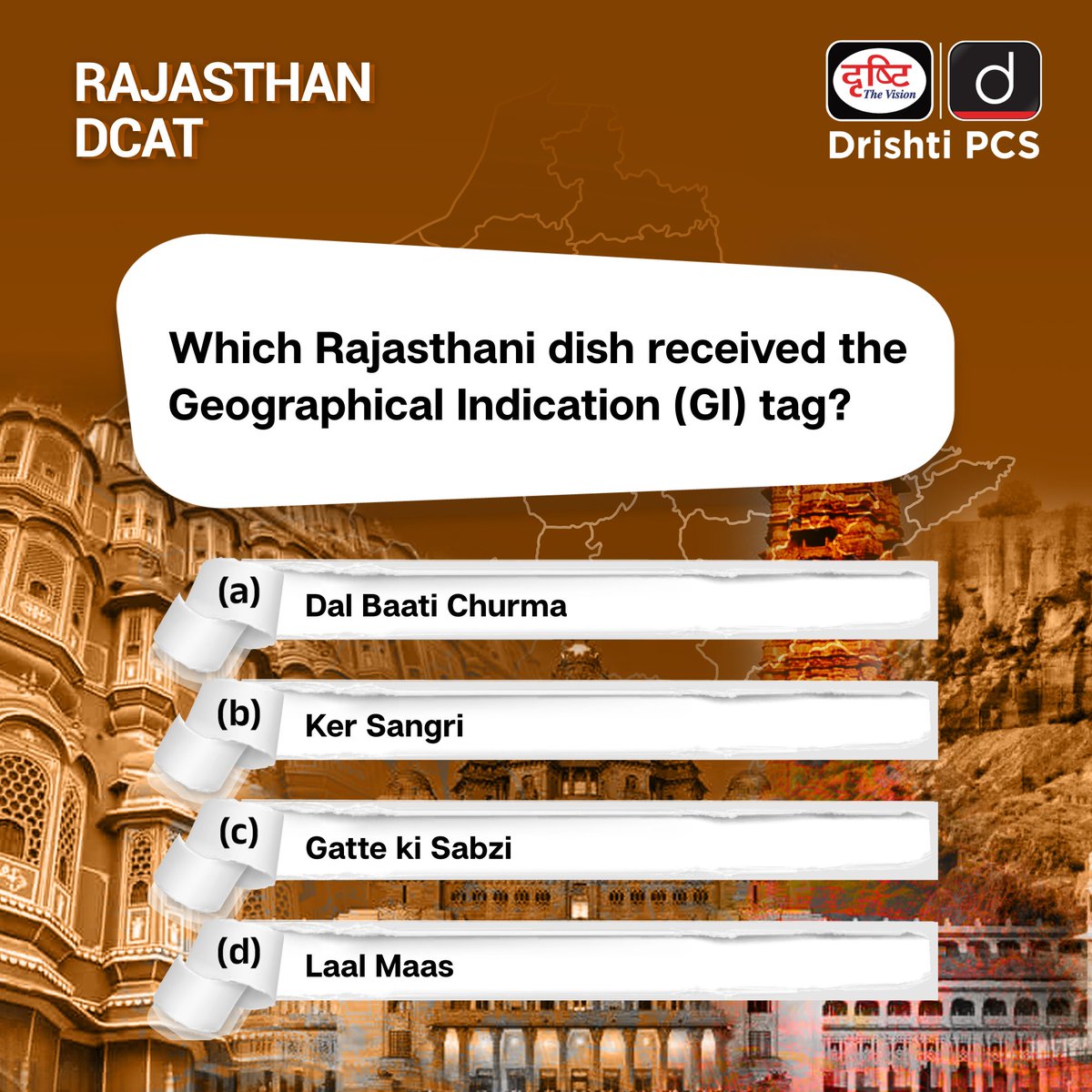 DrishtiPCS's tweet image. Find the solution to this quiz in our State DCAT magazine. Get your copy of this magazine to ace your exam today!
.
Check out the sample PDF available on the Drishti Learning App.
.
#StatePCS #PCS #Magazine #Exams #DrishtiPCS