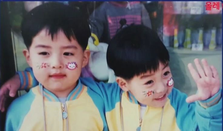 blrrydawn's tweet photo. Well yes, Son Dongju from Oneus and Son Dongmyeong from Onewe. A cute and talented family https://t.co/0WmlPDo9Ly