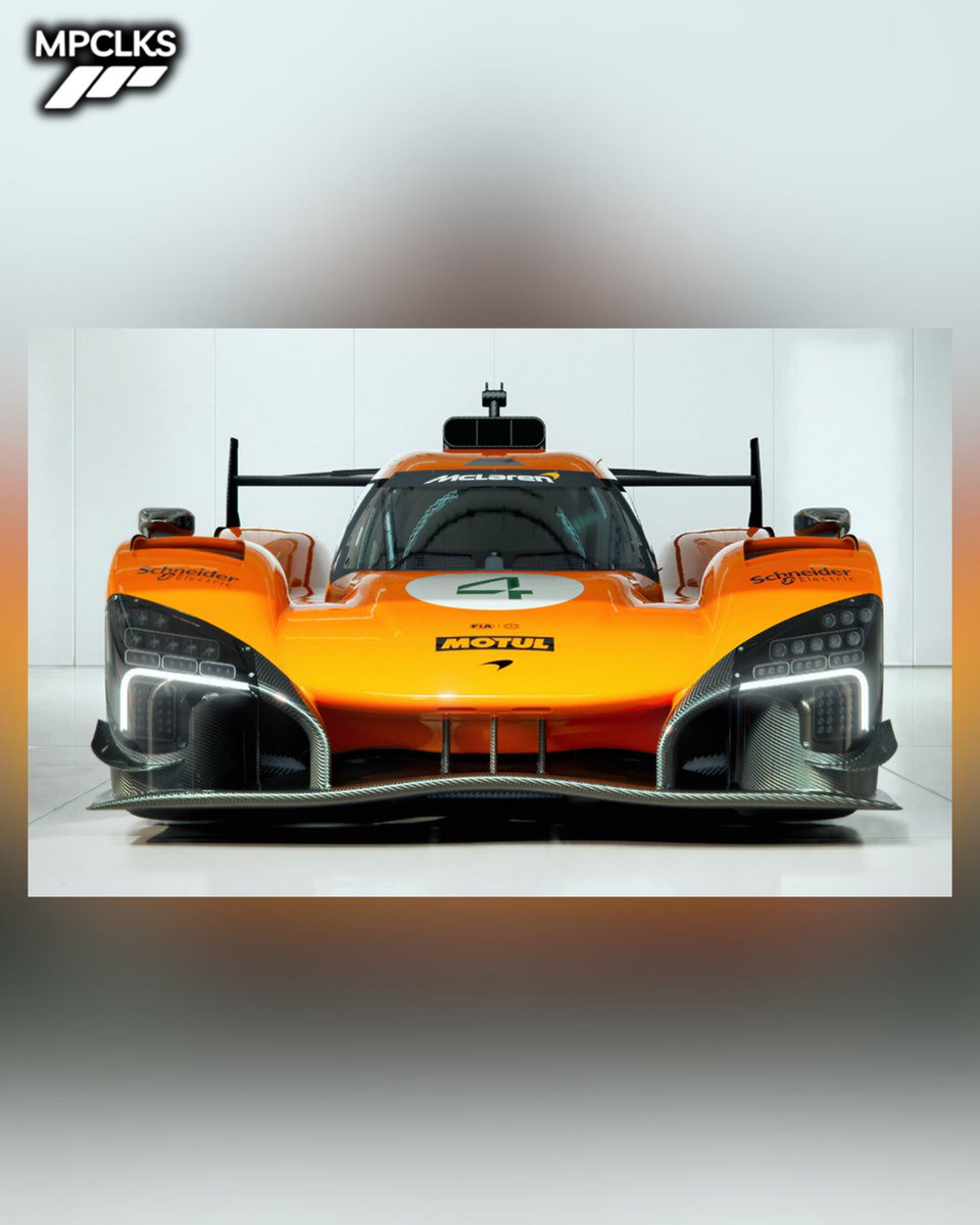 MotorspoClicks's tweet image. 🚨BREAKING: Mclaren presents its LMDH, the MCL-HY

The chassis is built by Dallara and the engine is a twin-turbocharged V6, and the car is set to debut in the WEC, and will try to get to IMSA within 2030.

#Mclaren #WEC #Endurance #Hypercar