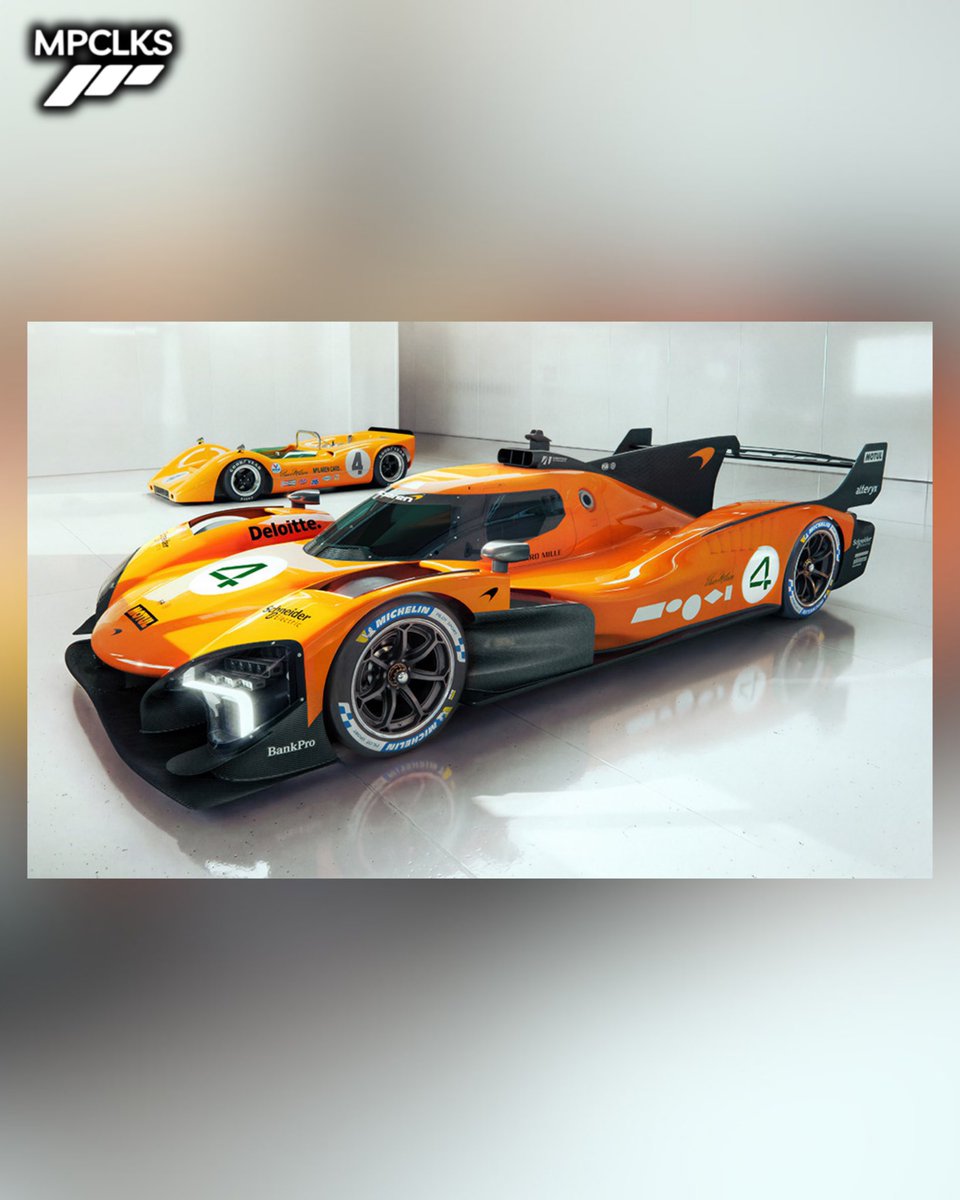 MotorspoClicks's tweet image. 🚨BREAKING: Mclaren presents its LMDH, the MCL-HY

The chassis is built by Dallara and the engine is a twin-turbocharged V6, and the car is set to debut in the WEC, and will try to get to IMSA within 2030.

#Mclaren #WEC #Endurance #Hypercar