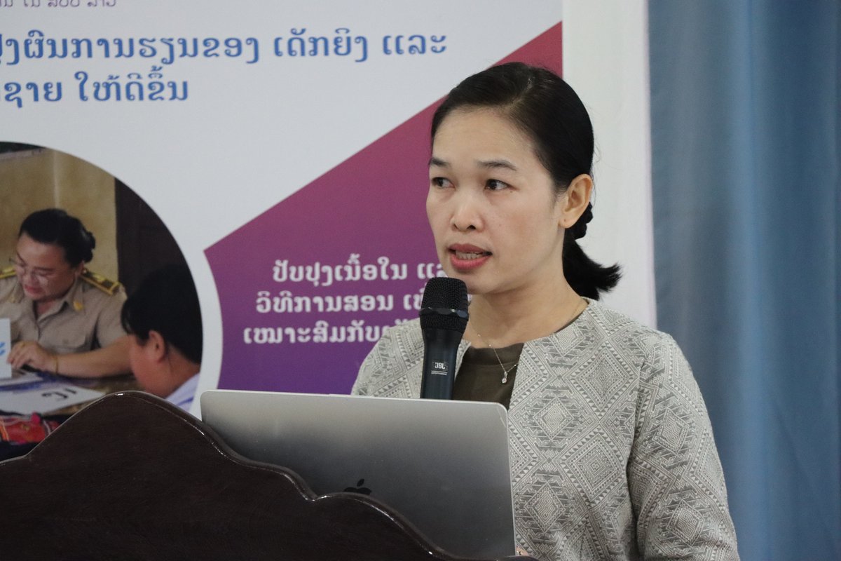 AusAmbLaos's tweet photo. 🇦🇺🤝🇱🇦 are building a Gender Equitable Management tool to break barriers for women in education leadership — with 60+ experts co-designing it match the Lao context.
Pilot launch: December 2026. 📚✊
#GenderEquality #BEQUAL #Laos https://t.co/iSVVR2ELVA